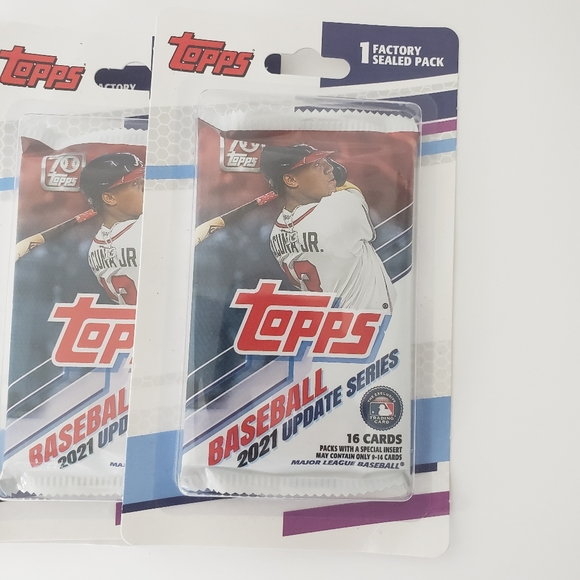 2021 Topps Baseball Update Series 5 factory sealed packs - Picture 2 of 7